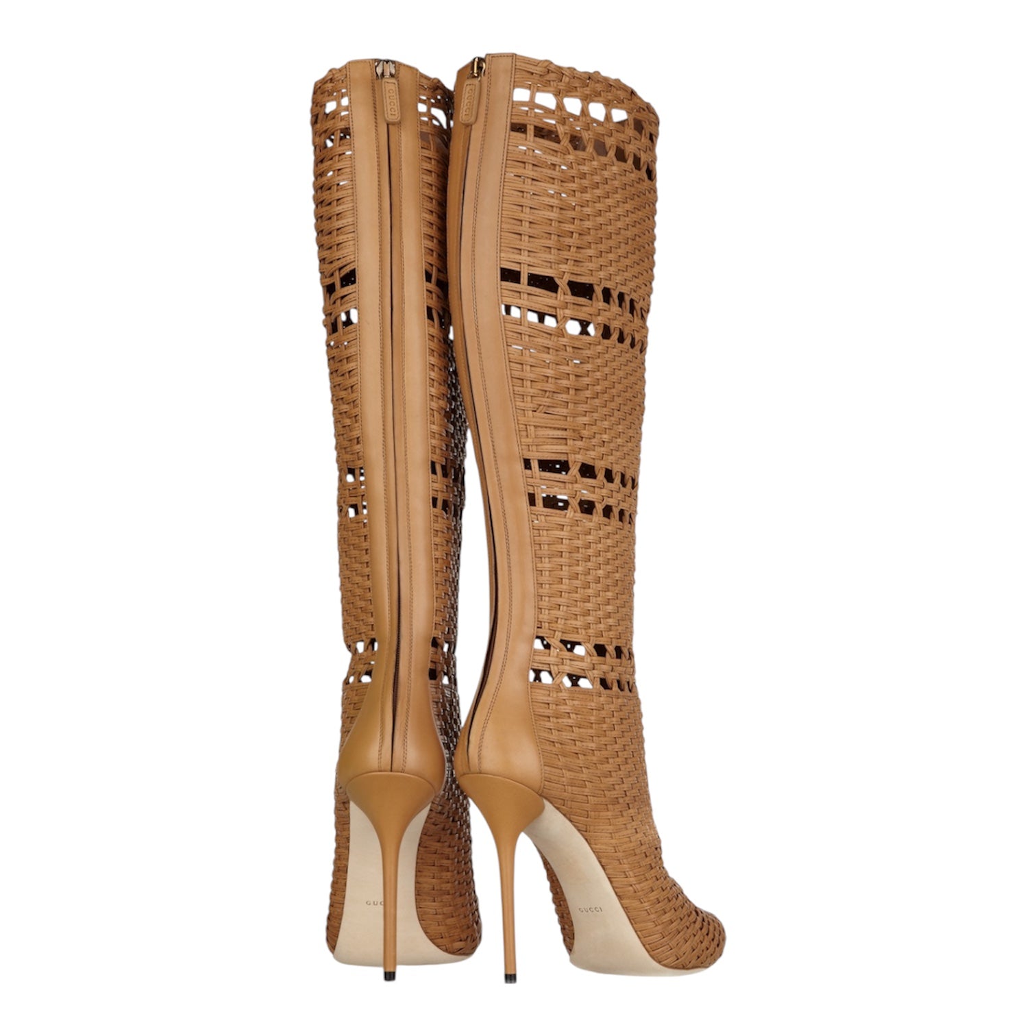 Gucci 2011 Lace-Up Gladiator Heels