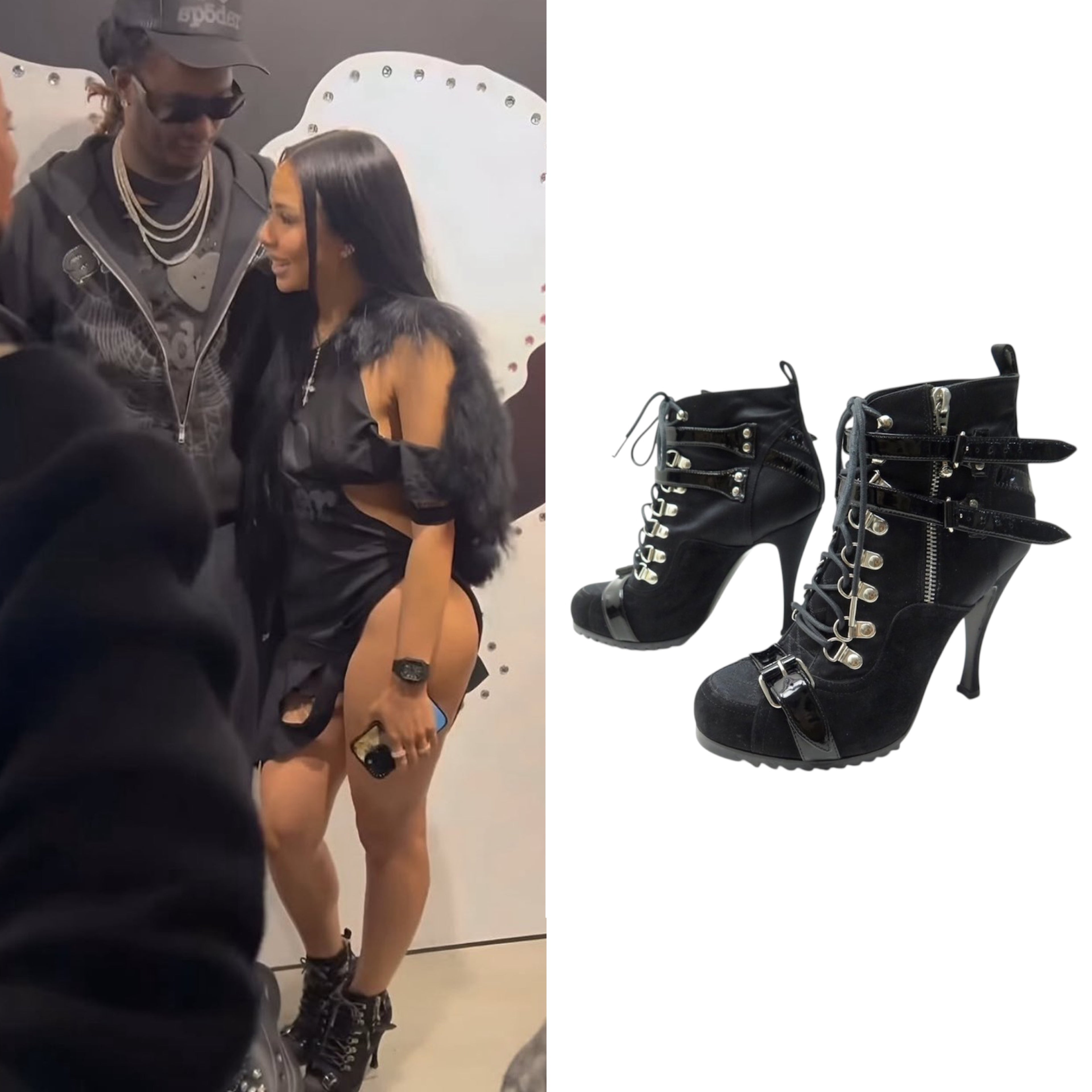 Balenciaga Fall 2007 Lace Up Booties