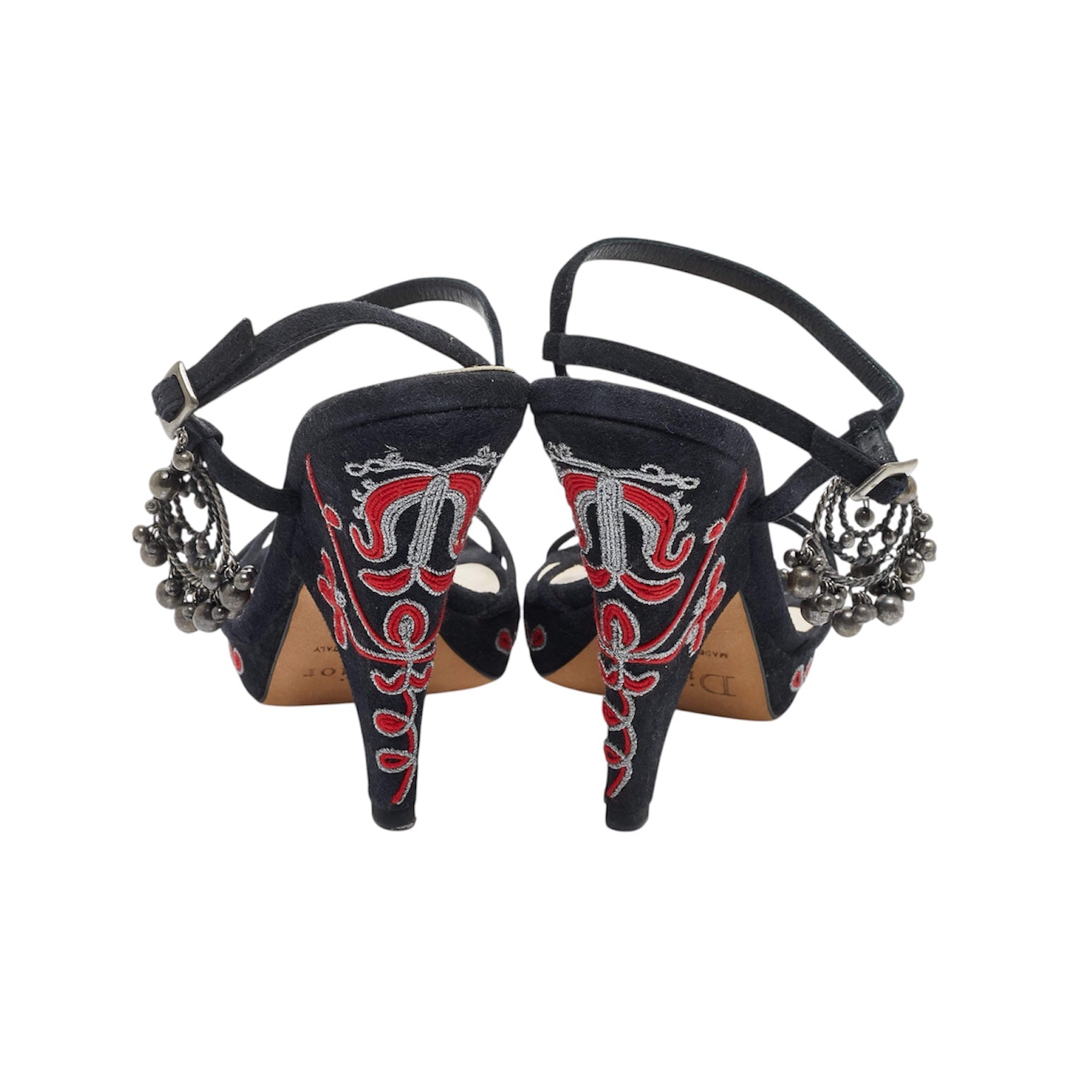 Christian Dior S/S 1999 Embellished Sandals by John Galliano