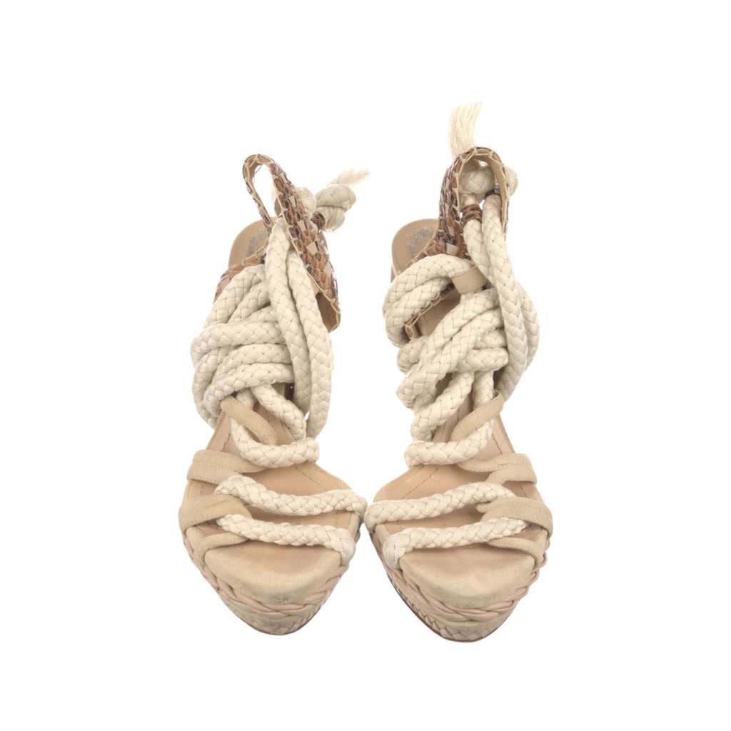 Christian Dior 2011 "Tahiti" Rope Heels