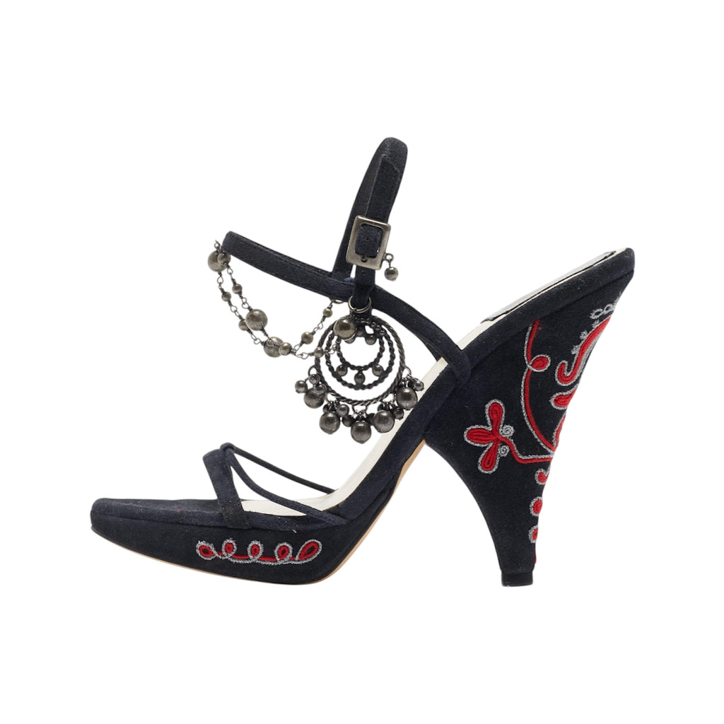 Christian Dior S/S 1999 Embellished Sandals by John Galliano