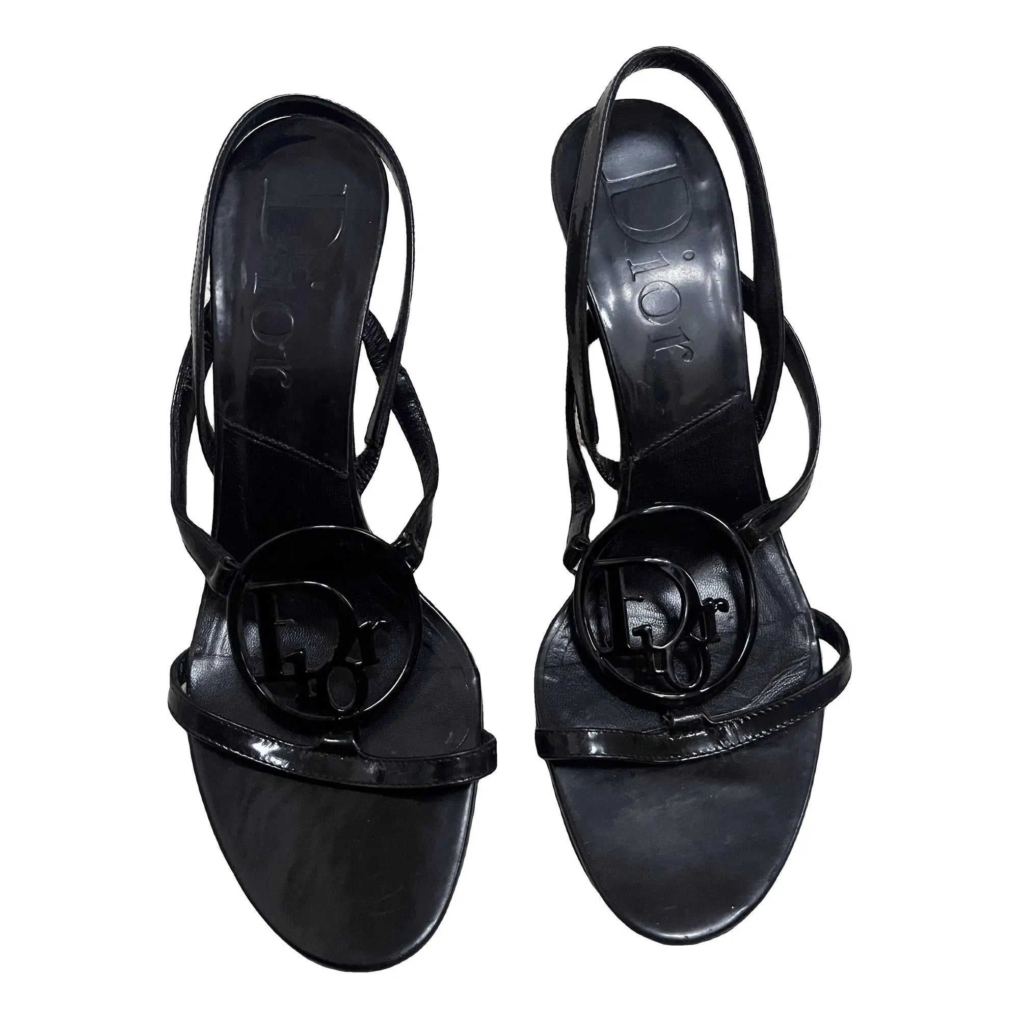 Christian Dior CD Strappy Heels by John Galliano