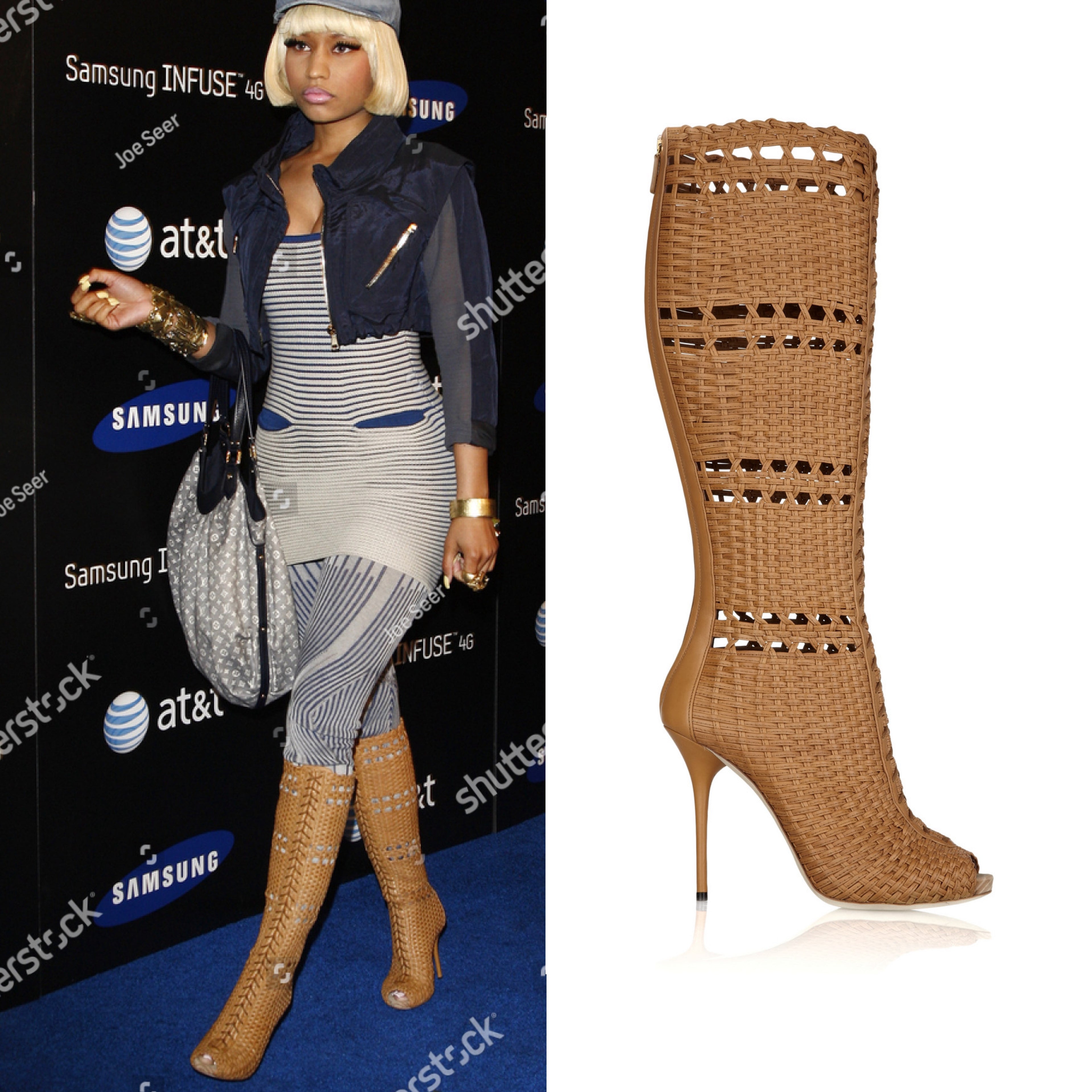 Gucci 2011 Lace-Up Gladiator Heels