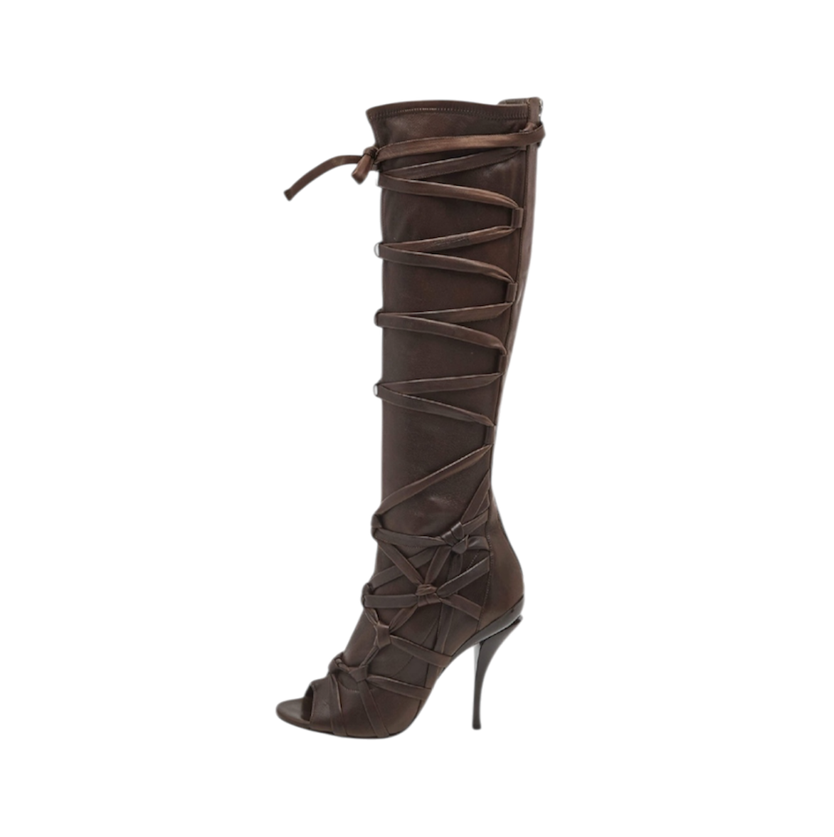 Jimmy Choo Brown Strappy Gladiator Heels