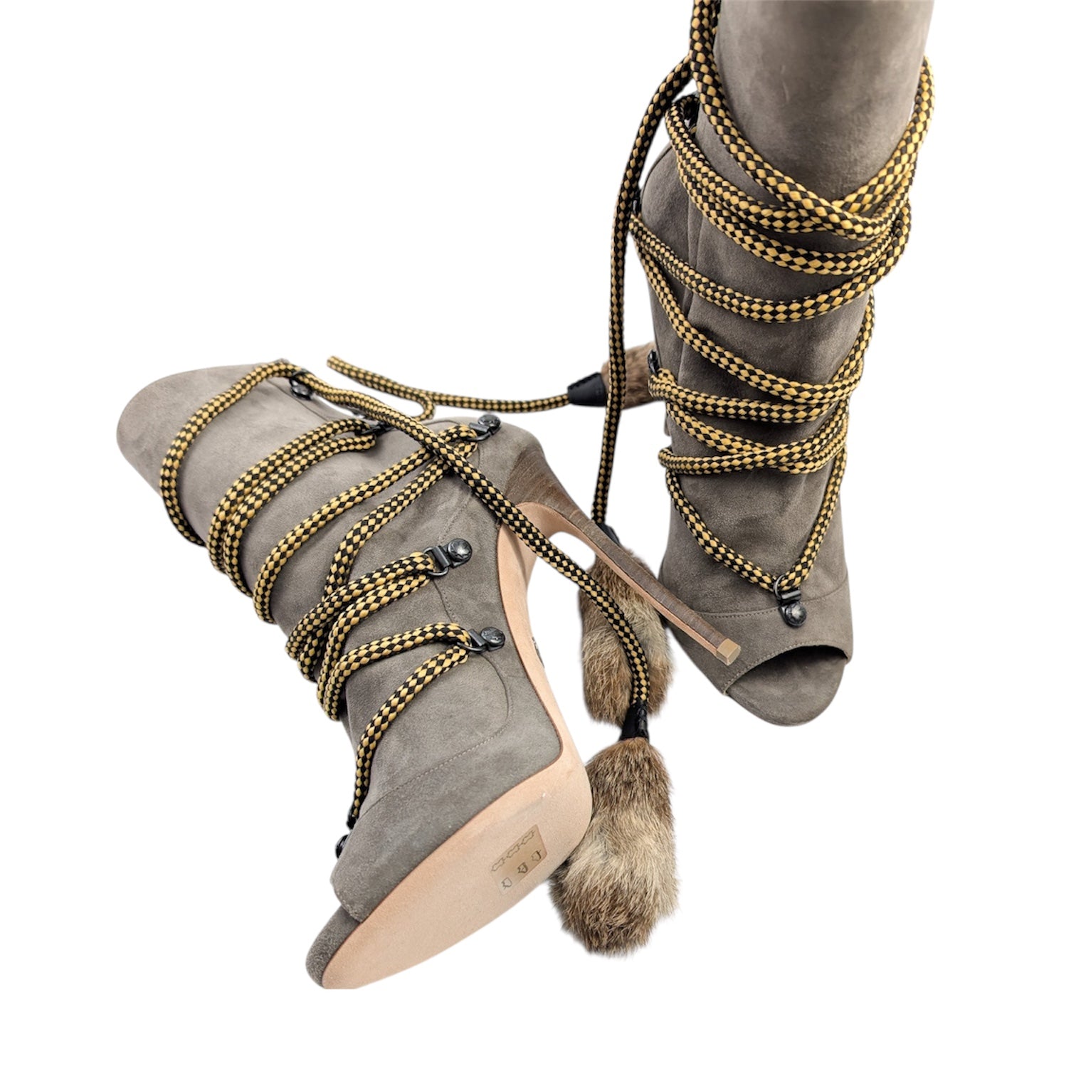 Dsquared2 F/W 2017 Riri Rope Heels