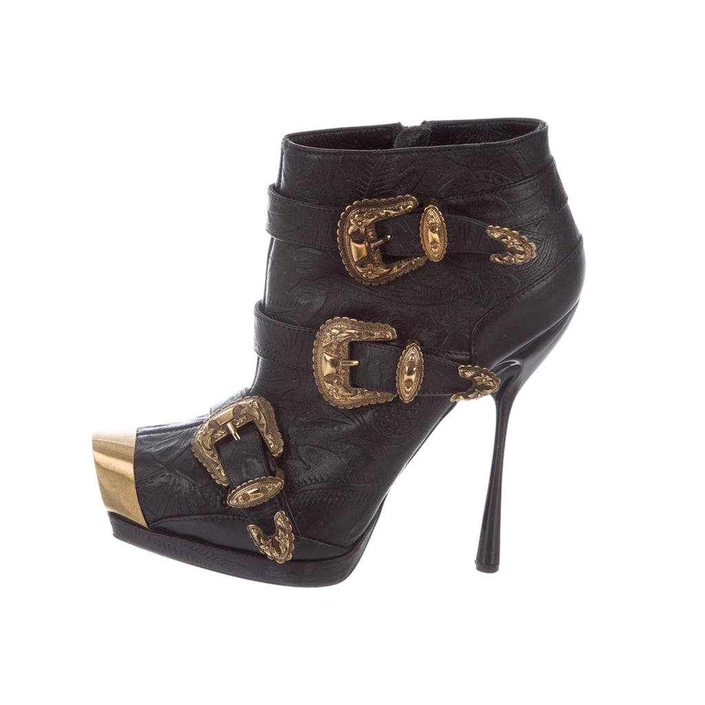 Alexander McQueen S/S 2011 Leather Boots