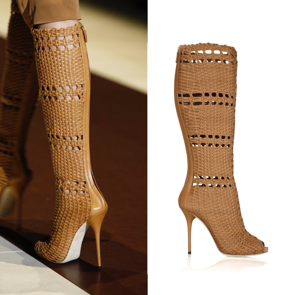 Gucci 2011 Lace-Up Gladiator Heels