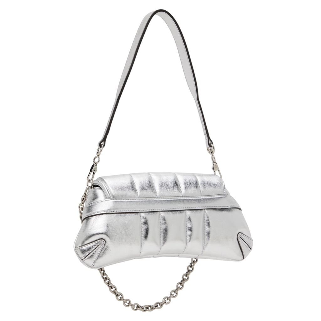 Gucci by Tom Ford Metallic Silver 1955 Horsebit Bag