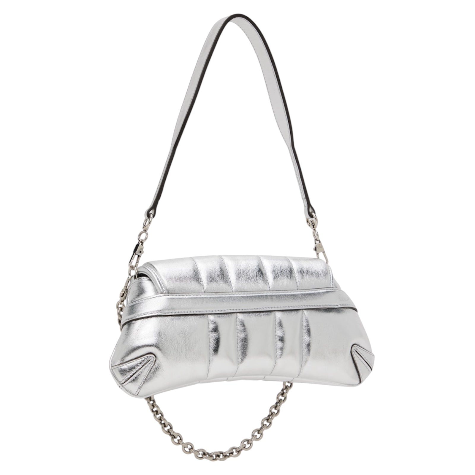 Gucci by Tom Ford Metallic Silver 1955 Horsebit Bag