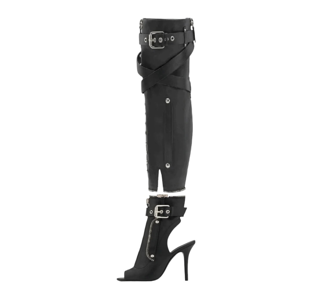 Giuseppe Zanotti “Kendra” Motorcycle Boots