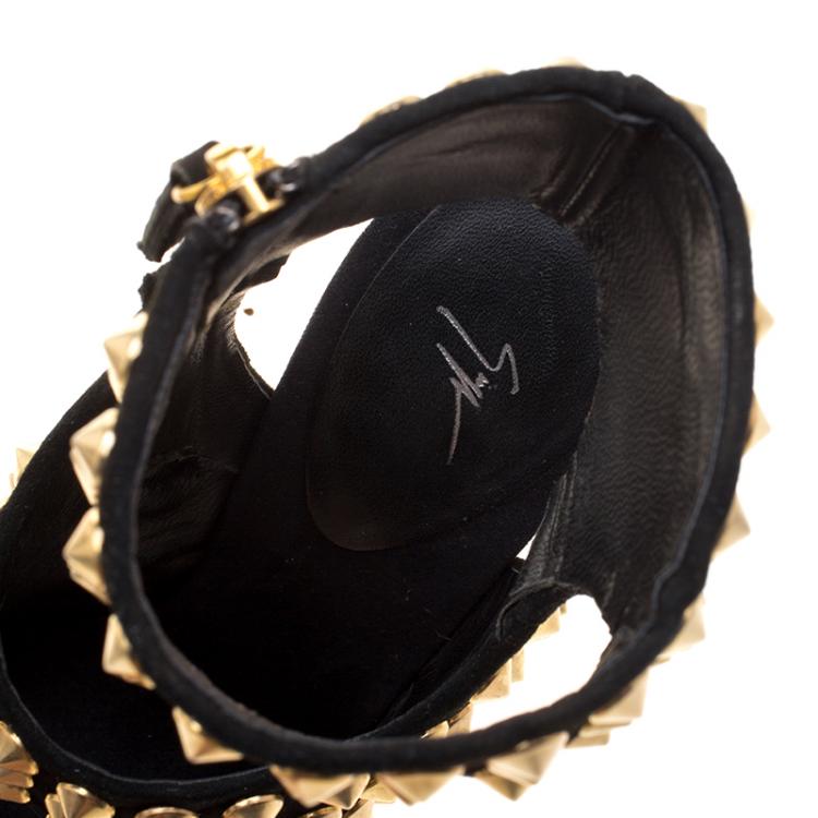 Giuseppe Zanotti Studded Suede Sandals