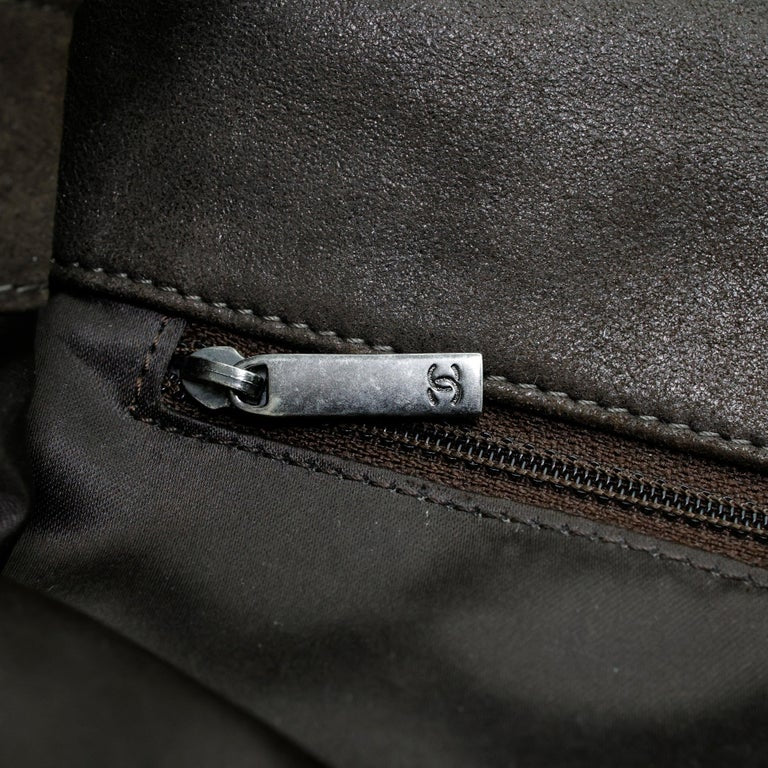 Chanel 2013 CC Timeless Rabbit Fur Flap Bag