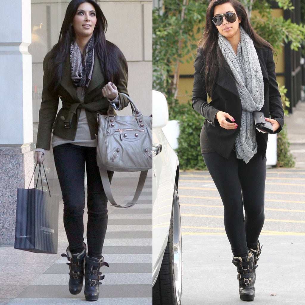 Burberry Prorsum Fall 2010 Aviator Shearling Boots