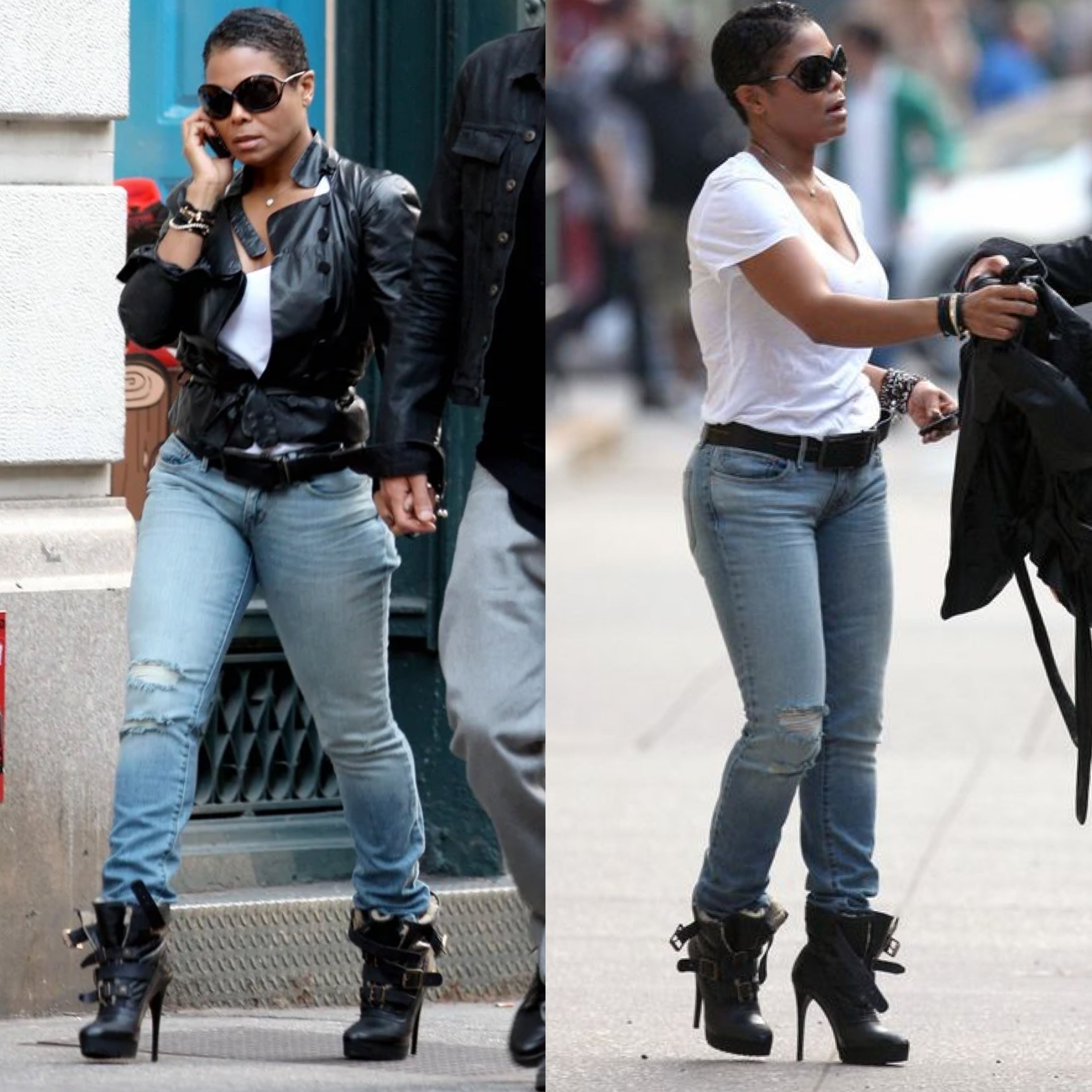 Burberry Prorsum Fall 2010 Aviator Shearling Boots