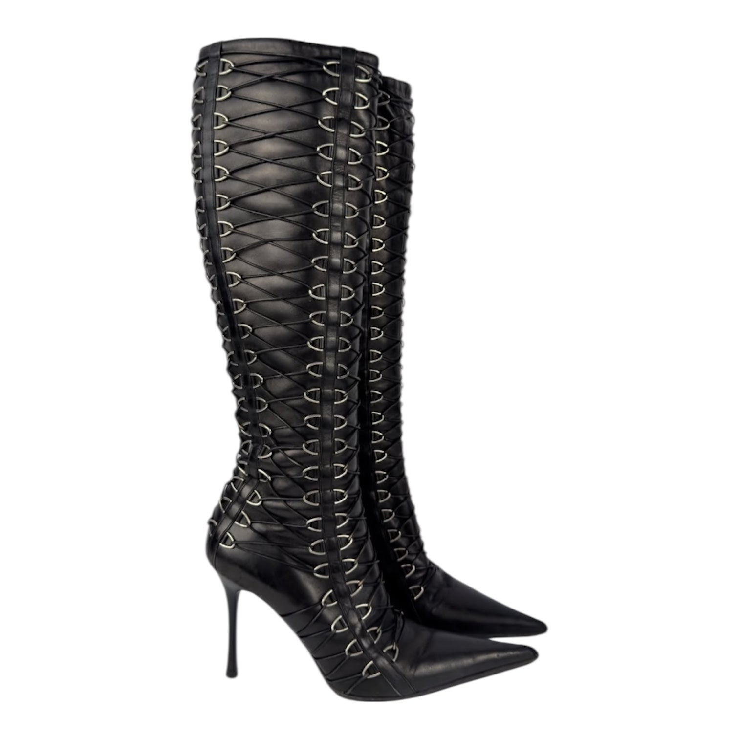 Gianmarco Lorenzi Bondage Corset Boots