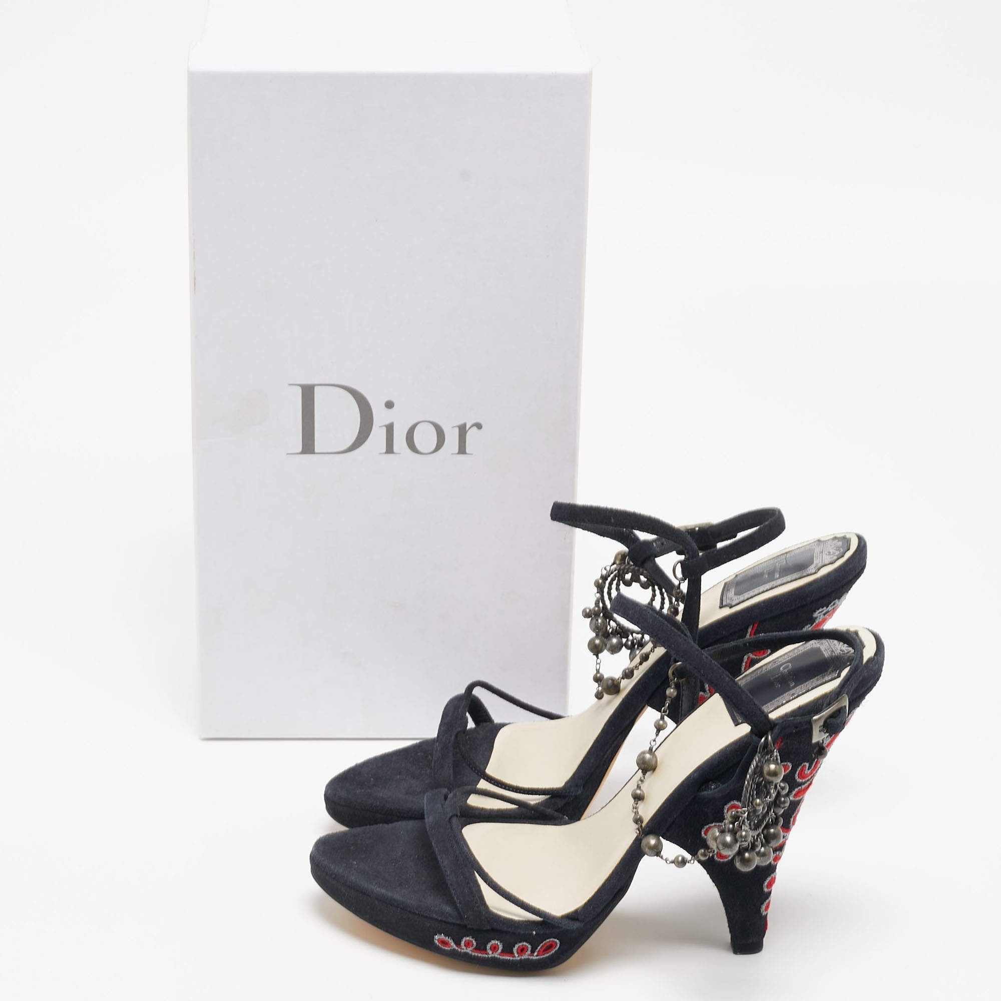 Christian Dior S/S 1999 Embellished Sandals by John Galliano