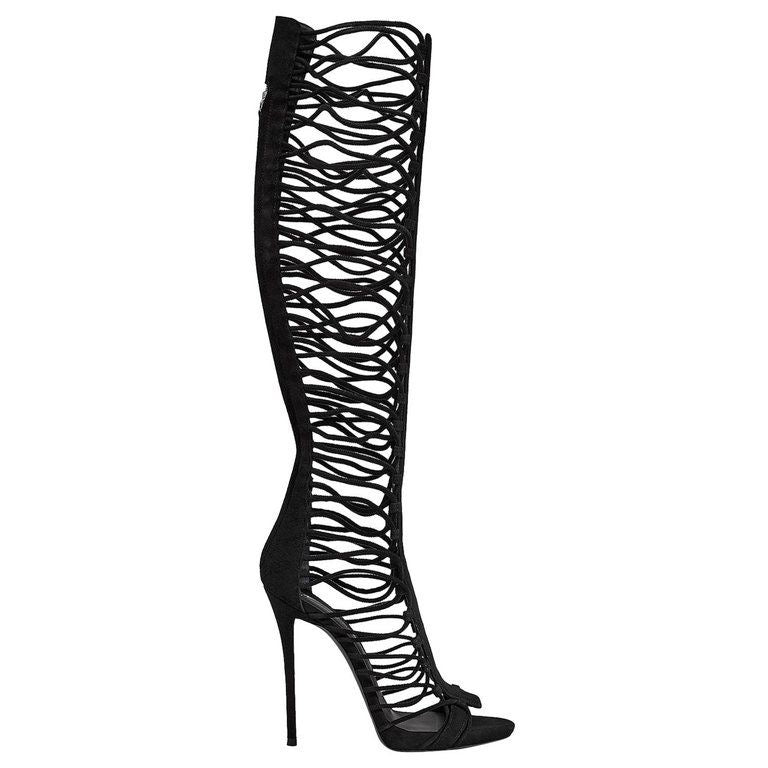 Giuseppe Zanotti FW2017 Zoey Gladiator Heels