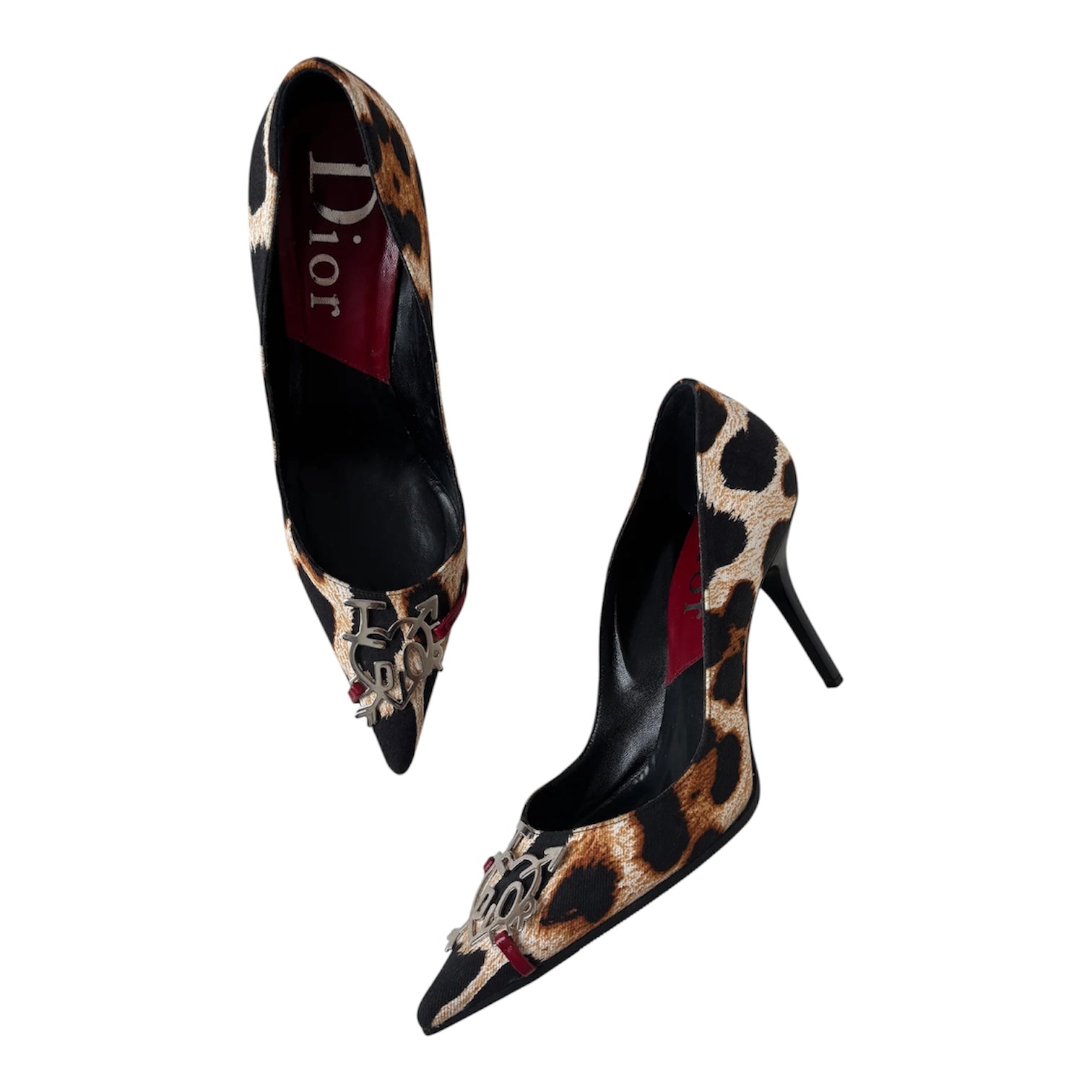 Christian Dior F/W 2004 Leopard Heels