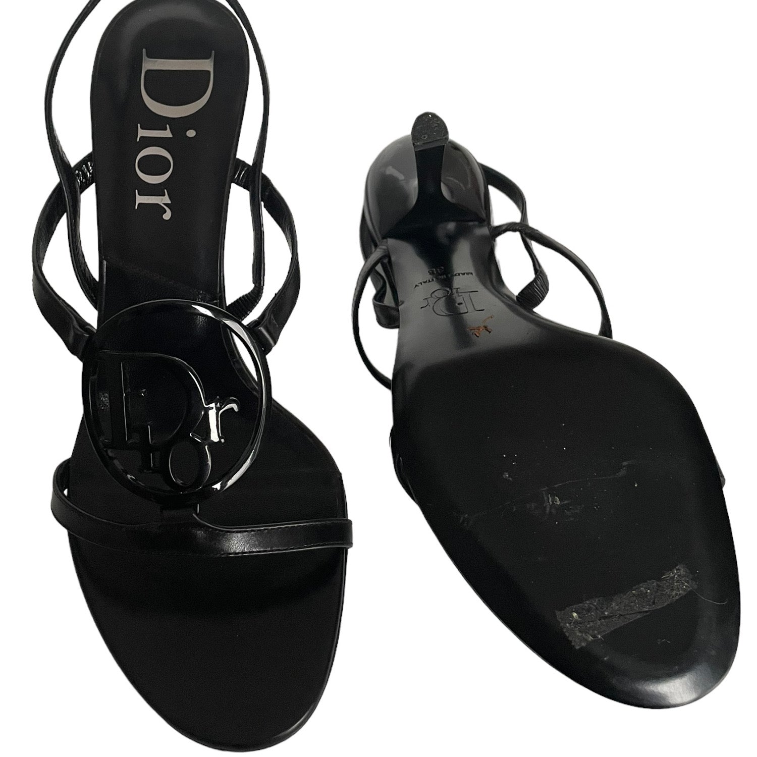 Christian Dior CD Strappy Heels by John Galliano