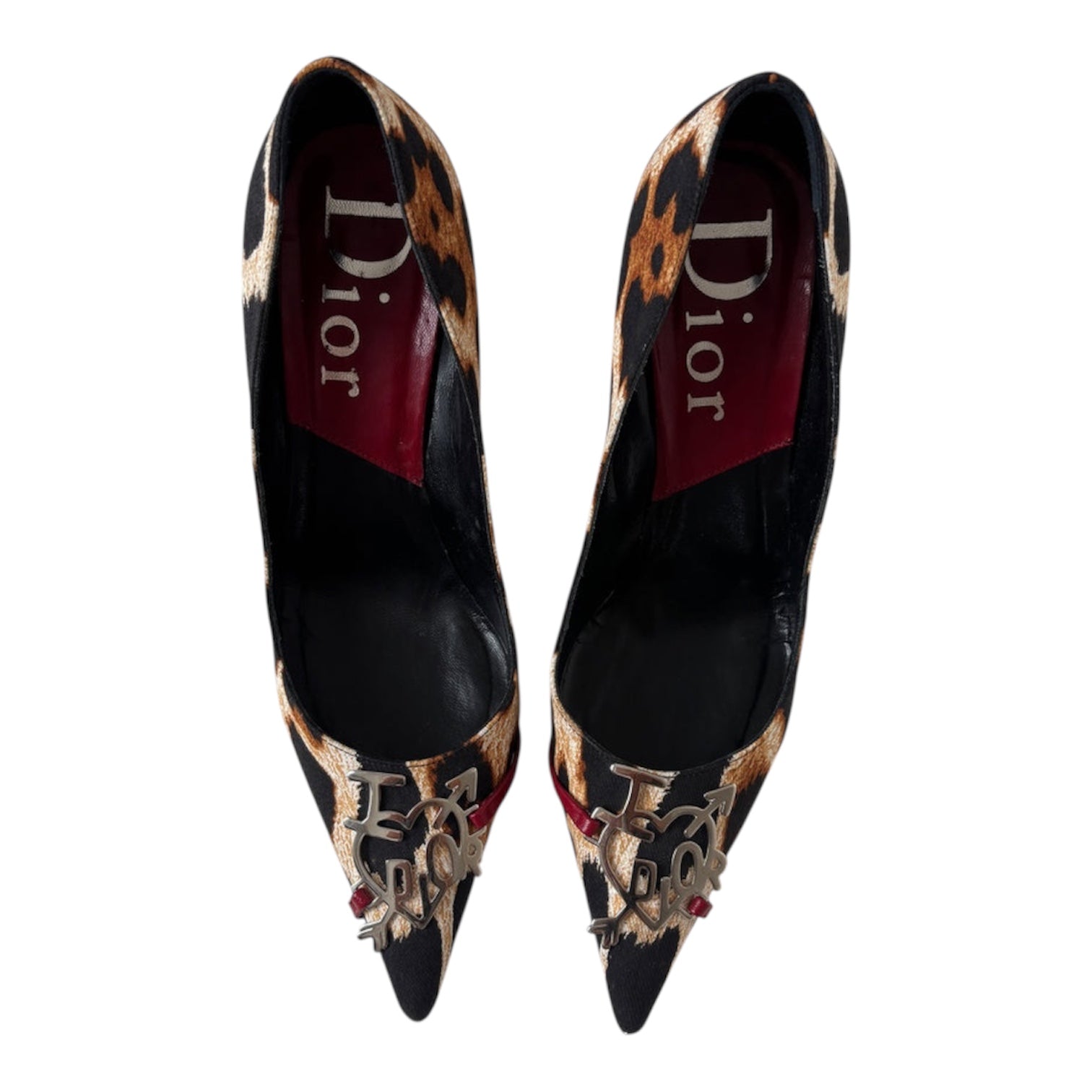 Christian Dior F/W 2004 Leopard Heels