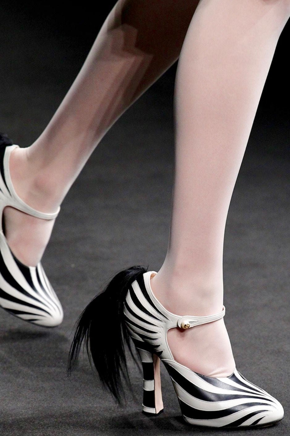Gucci F/W 2016 Ponytail Heels