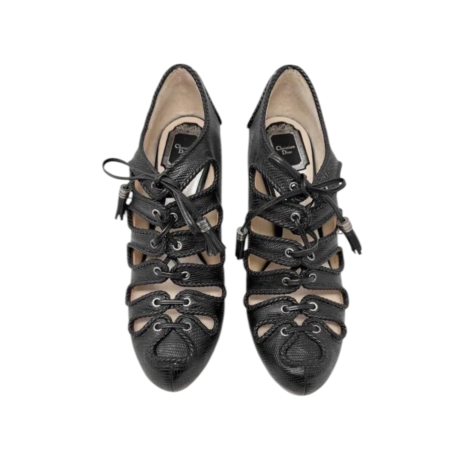 Christian Dior F/W 2009 Lizard Horn Heels